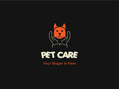 MINIMAL TYPOGRAPHY ANIMAL, PET CARE CENTRE 2021 design animal dog graphic design illustrator logo minimal modern design pet pet care centre