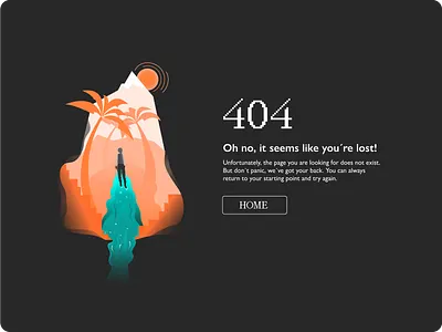 404 page design illustration illustrator ui vector web webdesign website