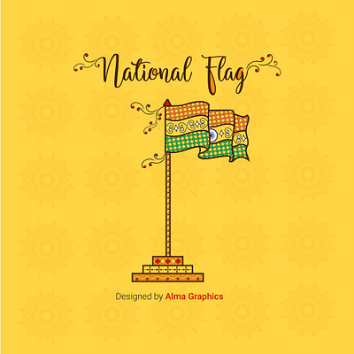 TIRANGA-National Flag-INDIA art branding design flag graphicdesigner illustration india indianart logo love tiranga tricolor