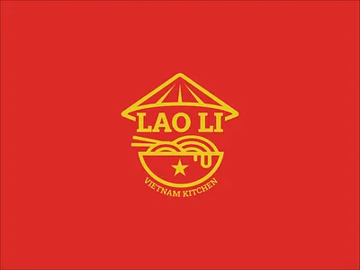 Ready-made Vietnam kitchen restaurant logo design branding design food graphic design kitchen logo restaurant takeaway vector vietnam vietnamese