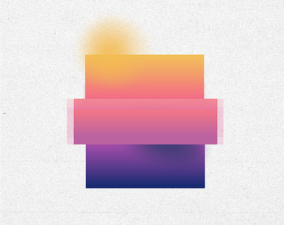 Gradient Play adobe aesthetic art design detail glow gradient graphic design illustration illustrator less mild pleasing shape simple square texture