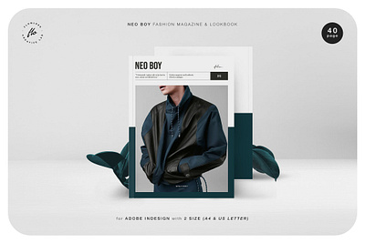 Neo Boy Fashion Magazine & Lookbook annual report brochure business catalog catalog clean editoral fashion illustration lifestyle lookbook magazine minimalist modern photography portfolio print printable professional report template