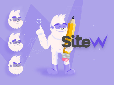 Mascotte & logotype branding character design illustration logo logotype mascot mascotte yeti