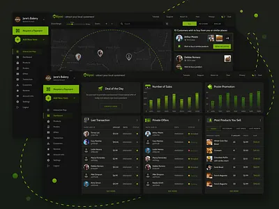 E-commerce Business Web App app branding business color dark dark mode design e commerce green logo material natural online platform site store ui web