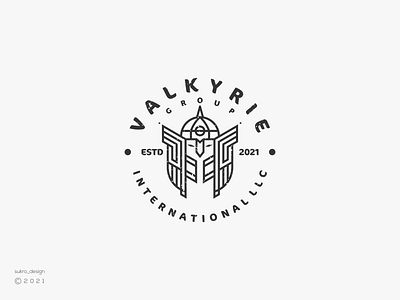 Valkyrie logo brand branding clean design elegant graphic design icon illustration line logo logoinspiration logomark logos minimal ui ux valkriy vector