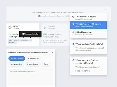 Capturing user feedback personalization ui user feedback ux