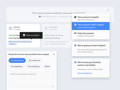 Capturing user feedback personalization ui user feedback ux