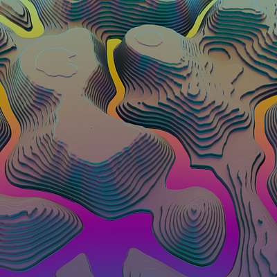 Radiographic design houdini landscape topographic
