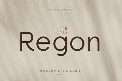 Regon Font Family branding design font hand lettering handlettering illustration lettering logo typography ui