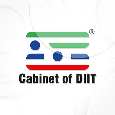 Cabinet Of DIIT logo branding clean design flat graphic design illustration lettering logo logo deisgn minimal