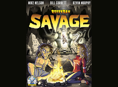 RiffTrax: Savage illustration mst3k rifftrax savage