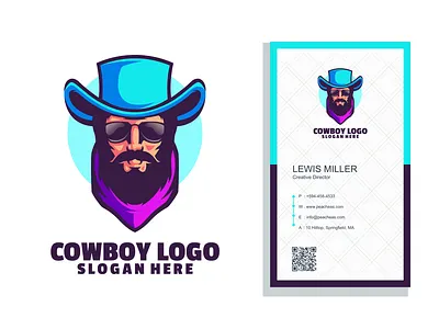 Cowboy logo farm