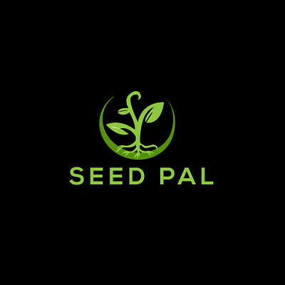 Create a seed pal logo design design graphic design logo text logo typography logo vector