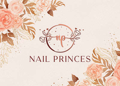 LOGO DESIGN art bestlogodesign branding businesslogo elegantlogodesign femininelogodesign florallogo flowerlogodesign girlylogo graphic design illustration luxurylogodesign modernlogo nailogodesign nailpolishlogo newtrendinglogodesign npinitials princeslogo shoppinglogo vector