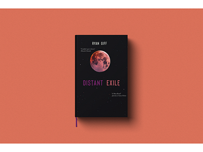 Book Cover | DISTANT EXILE book book cover book cover design book cover mockup design illustration illustration art illustrations