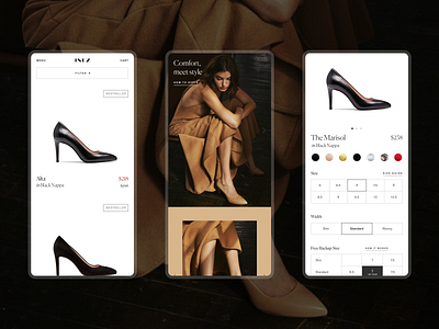 Inez e commerce footwear shoes shopify