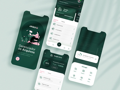 File Upload appmobile dailyui design file manager file upload mobile ui