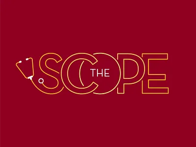 Illustrated Typography all caps branding clean college design gold illustration logo maroon medical minimal modern monoline neutraface outline school type typography umn uofm