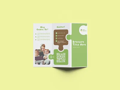 Home Explorer Brochure Design brochure brochure design brochures colorful brochure design playful brochure puzzle school brochure