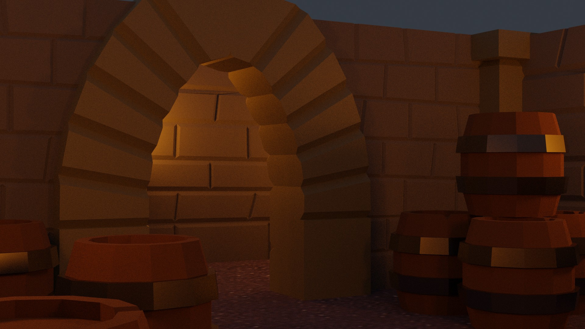 Example of Minimalist 3D Models & Animations