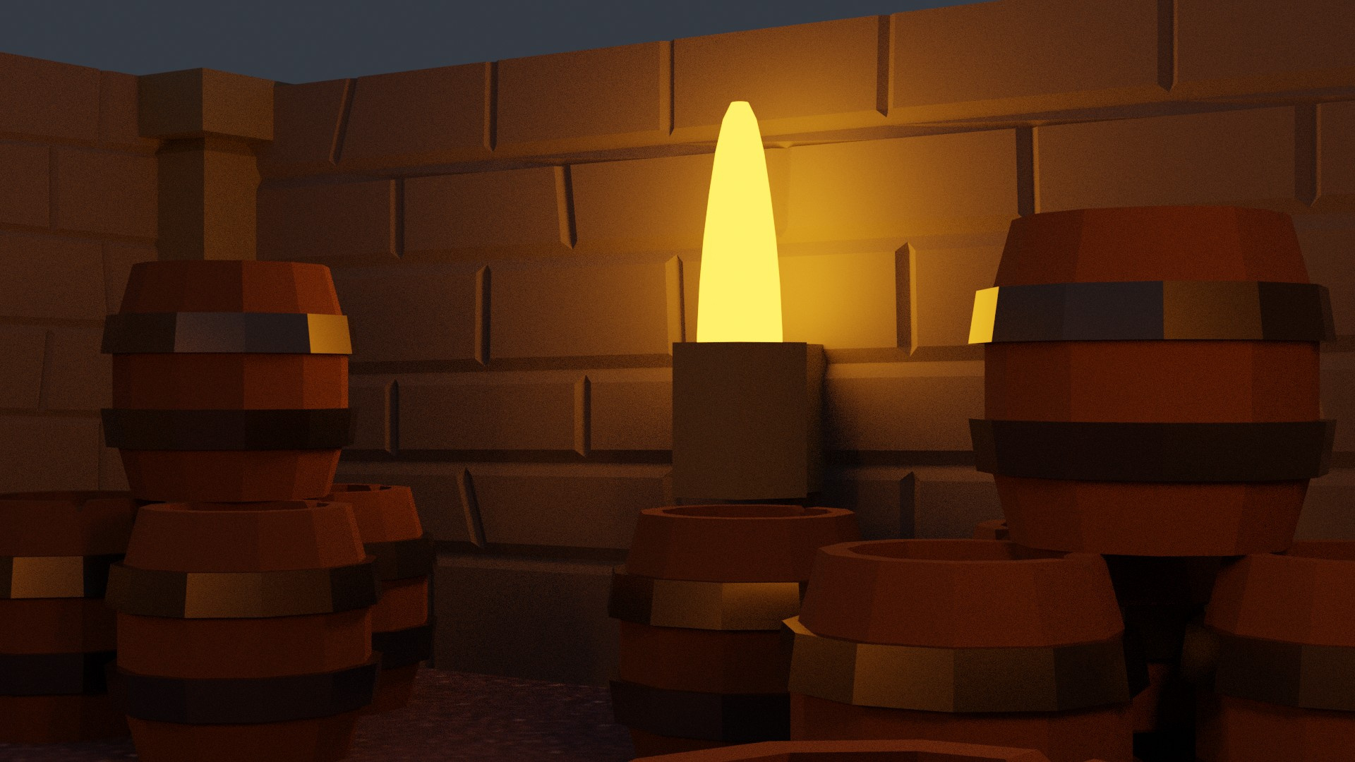 Example of Minimalist 3D Models & Animations