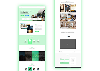 Architecture agency adobe xd architectural design firms architecture firms branding commercial architects design front end graphic design home design house design interior design ui uiux design ux web design website design wordpress website