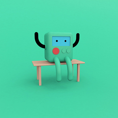 Bmo 3d bmo c4d cinema4d cute design