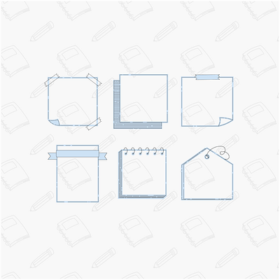 BuJo Note Doodles adobeillustrator art bulletjournal bulletjournaling design digitalart digitaldrawing doodles drawing illustration stationary stickynotes