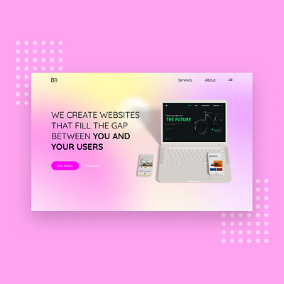 Web Design Agency Website UI Design ❤️ agency design ui ui design ui ux web design web design agency website ui