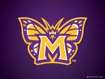 South Shore Monarchs Logo butterfly logo monarchs logo sports logo the basketball league
