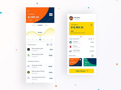 Wallet App android app android wallet app app design design graphic design ios app ios payment app payment app uiux wallet