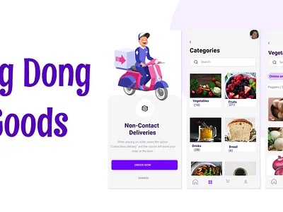 Grocery App UI/UX Design adobe adobexd app design figma mobile app mockup ui ux wireframe
