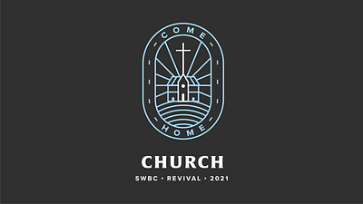 SWBC Revival Logo branding church branding church logo design illustrator logo revival