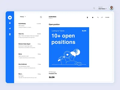 Mailing Template for Qase.io. Customer SLON Media 2d 2danimation animation design illustration motion design ui