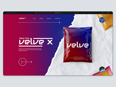 Velve website ... 3d branding design graphic design illustration logo motion graphics paper trending ui velve web webdesign websait