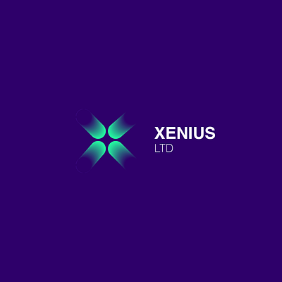 Xenius Id branding identity logo