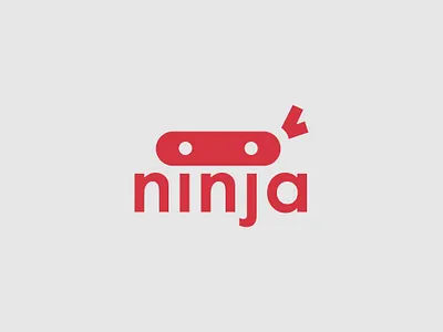Ninja Icon logo design branding design graphic design icon logo logo design modern minimalist ninja design ninja icon design ninja logo vector