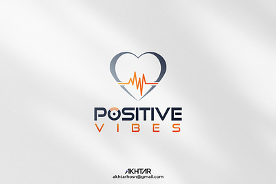 Positive Vive Logo Design 99designs branding design flat graphic design heart icon illustration logo logobrand logodesigners logoidentity logonew logoolshop logotype logotypeclub love design minimal ui vector