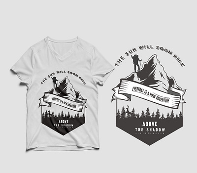 Travel T-Shirt Design textile