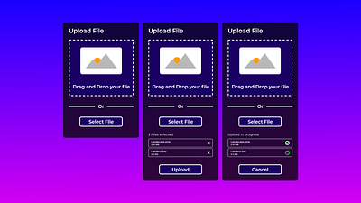 File Upload Daily UI designs, themes, templates and downloadable ...