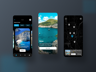 Travel App UI application design graphic design ios iphone trend 2020 ui ui ux uidesign uiux ux uxdesign uxui webdesign wesite