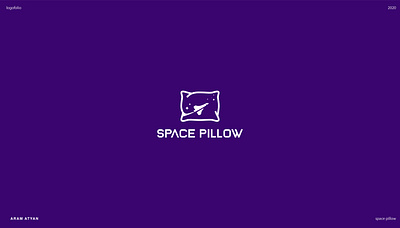 Space Pillow logo branding design graphic design identity logo logo design