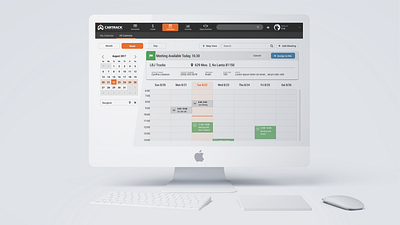 Cartrack CRM sketch ui ux