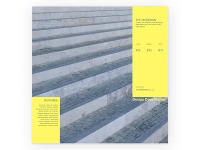 Hierarchy of Typography graphic design layout print typography