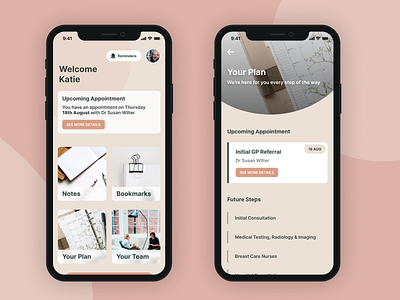 Healthcare App app design graphic design ui ux