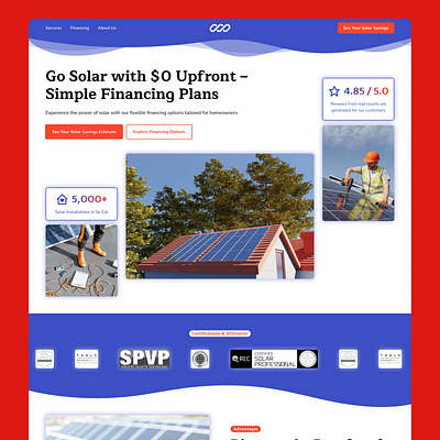 Sun Flow Energy 💸 | Affordable Company Website Design best solar website design landing page modern solar solar company website solar energy website solar landing page solar website solar website design solar website template web design website design