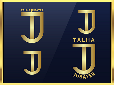 'TJ' Talha Jubayer Logo design dribbble icon logo portfolio talha talha jubayer tj vector