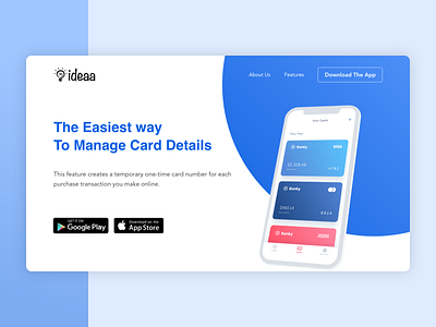 Landing Screen Ui Design adobe xd bank bank finance bankdetaildesign banking business carddesign cardmanagementwebsite landingpage webdesign websitedesign