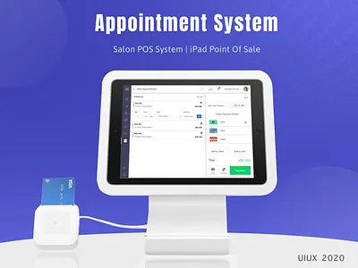 Appointment System App app design appointment system app crm system dashboard design ipad application point of sale pos reservation app salon app system system app uiux visual design web app