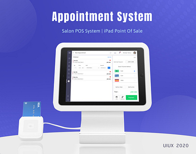 Appointment System App app design appointment system app crm system dashboard design ipad application point of sale pos reservation app salon app system system app uiux visual design web app